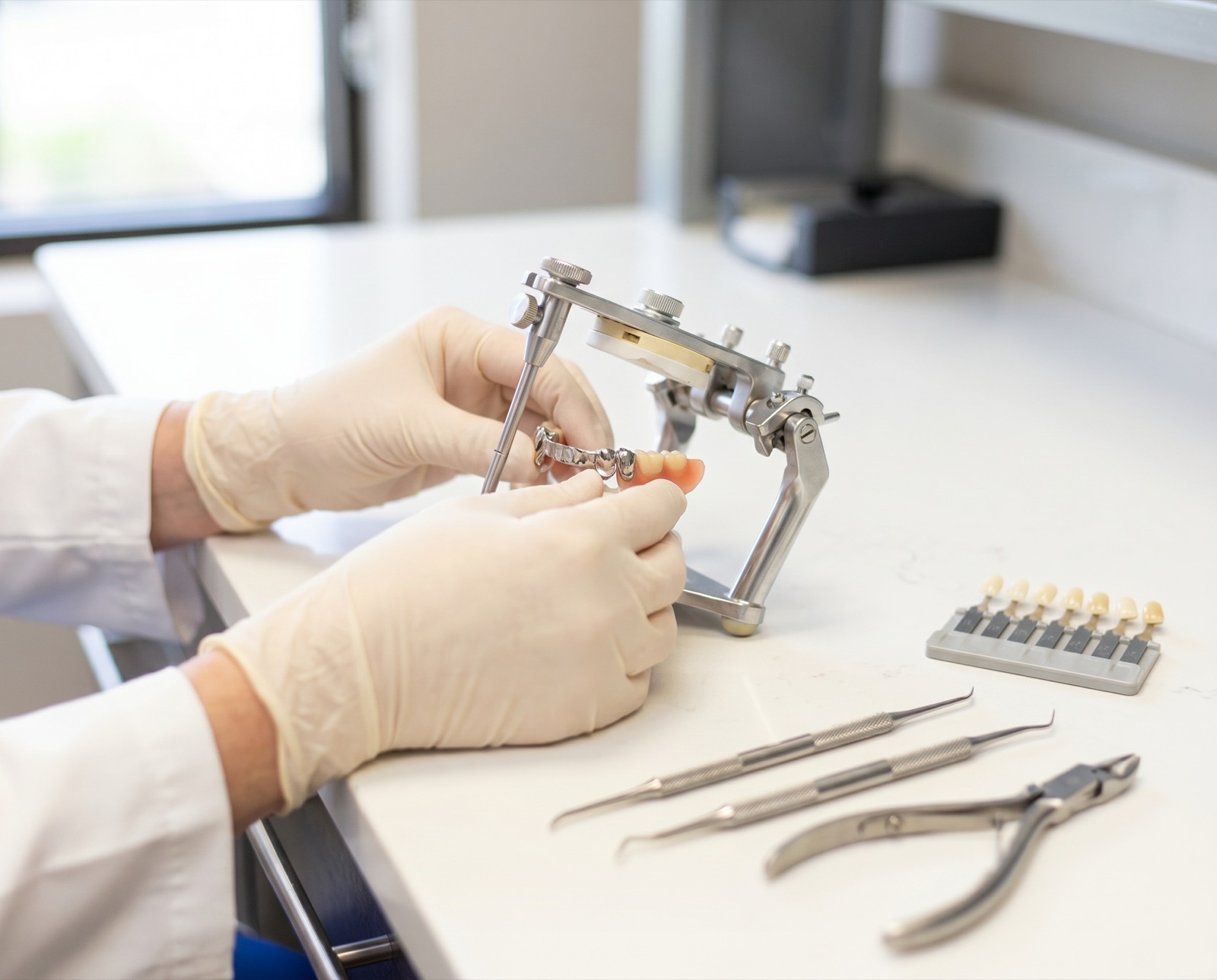 House Dental's in-house denture laboratory